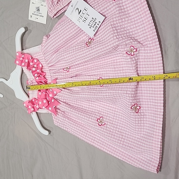 NWT baby butterfly dress 6-9 months - Picture 2 of 12